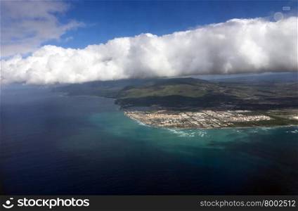 The Island of Oahu in Hawaii United States