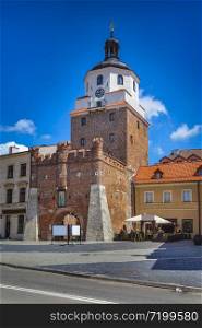 The Krakow Gate represents the remains of the fortifications of the fourteenth century, which appeared in Lublin after the Mongol-Tatar invasion. Poland