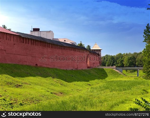 The Kremlin (Detinets-stronghold). Great Novgorod. Russia