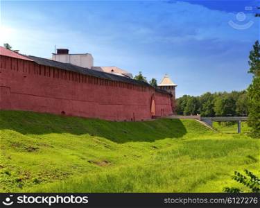 The Kremlin (Detinets-stronghold). Great Novgorod. Russia