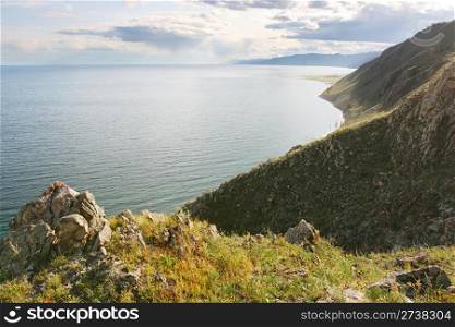 The lake Baikal. Russia