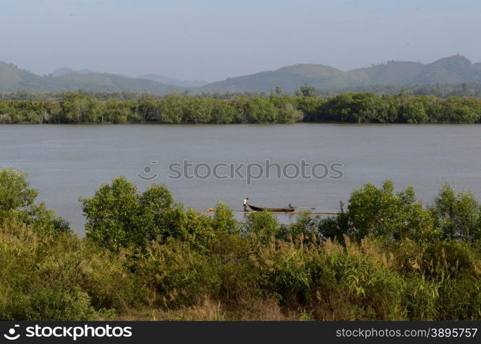 the landscape in a village near the city of Myeik in the south in Myanmar in Southeastasia.. ASIA MYANMAR BURMA MYEIK LANDSCAPE