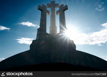 The Landscape of Three Crosses, Vilnius, Lithuania