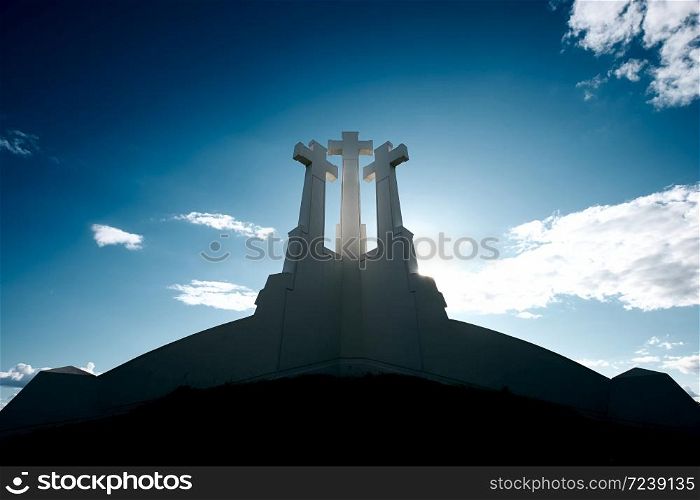 The Landscape of Three Crosses, Vilnius, Lithuania