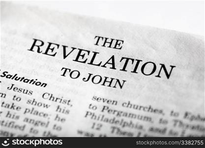 The last book of the Bible - Revelations