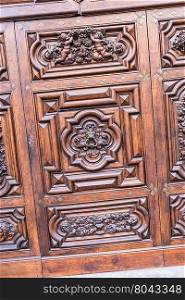 The legendary Devil Door in Toutin - Italy, 200 years old