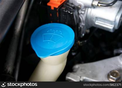 the liquid cap in car engine