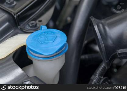 the liquid cap in car engine
