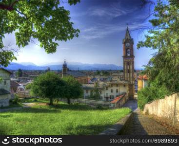 the little Cavour town, near Turin (in Italy)