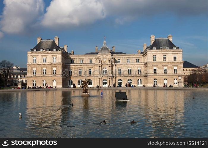 The Luxembourg Palace in Paris, France