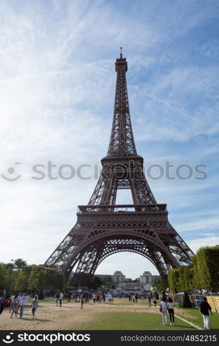 The main attraction of Paris - The Eiffel Tower