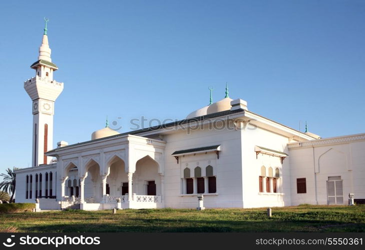 The main mosque in Wakra, just south of Doha, Qatar