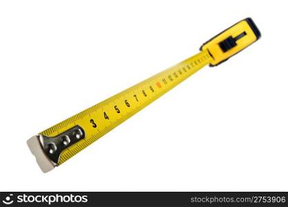 The measuring tool. It is isolated on a white background