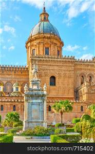 The Metropolitan Cathedral of the Assumption of Virgin Mary (Palermo Cathedral), Palermo, Sicily Island, Italy
