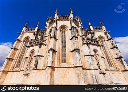 The Monastery of Batalha is a Dominican convent in the civil parish of Batalha, Portugal. Originally known as the Monastery of Saint Mary of the Victory.