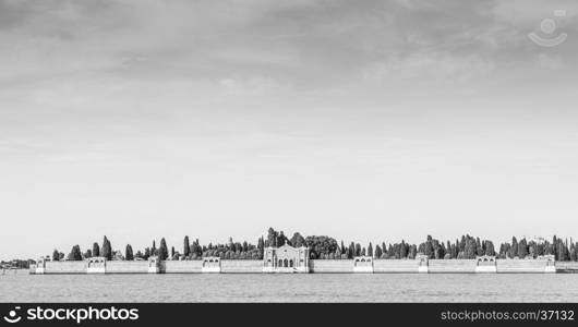 The most beautiful cemetery of the world, on San Michele isle in front of Venice