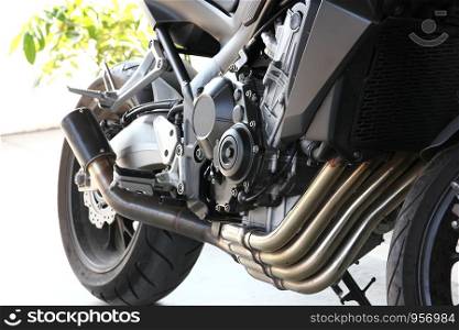 the motorcycle or big bike engine