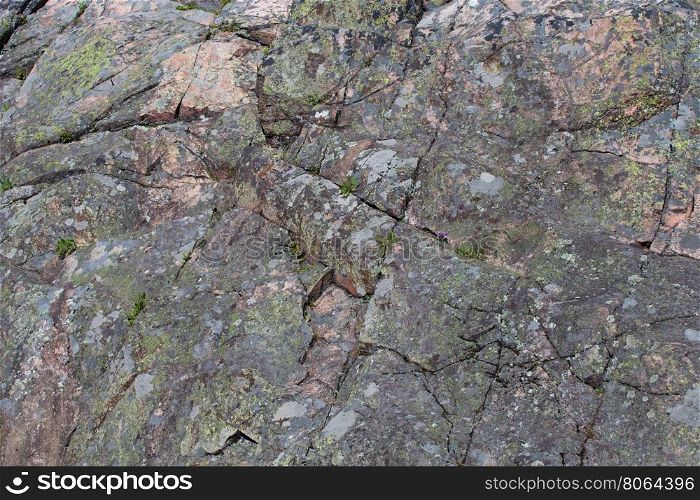 The mountain granite rock, can be used as backgrounds