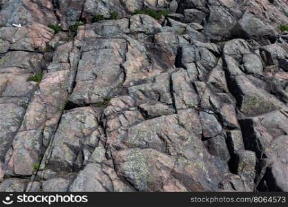 The mountain granite rock, can be used as backgrounds