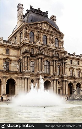 The museum is housed in the Louvre Palace, originally built as a fortress in the late 12th century under Philip II.