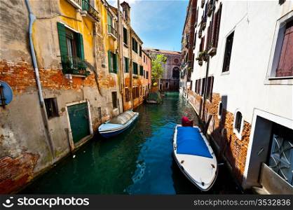 The Narrow Canal- the Street in Venice