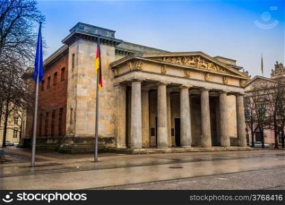 The Neue Wache in Berlin at day