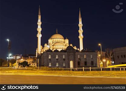 The New Mosque (Yeni Cami) in Istanbul, Turkey