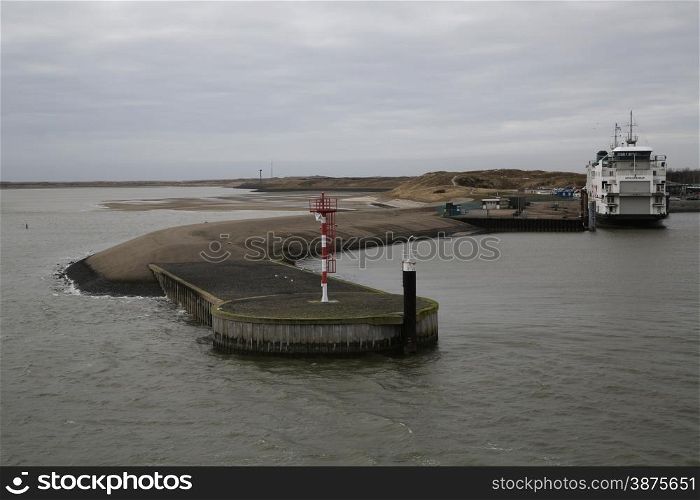 The North Sea between Texel and Den Helder