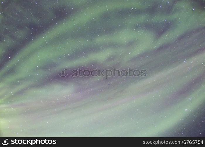 The Northern Light Aurora borealis at Vik Iceland