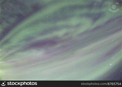 The Northern Light Aurora borealis at Vik Iceland