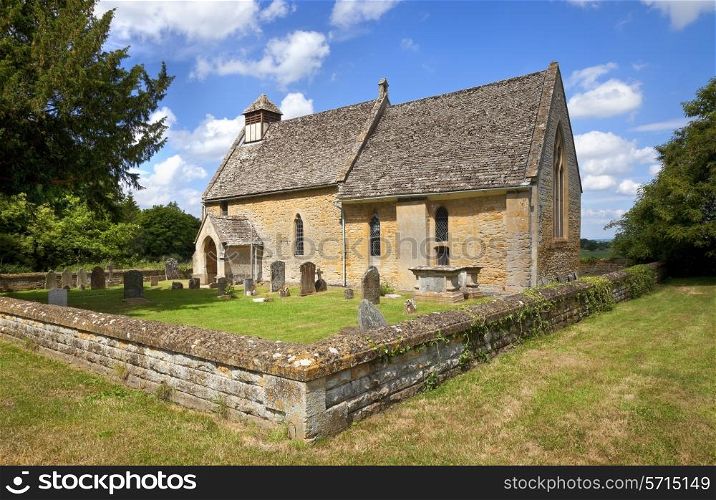 The old church at Hailes near Hailes Abbey, Gloucestershire, England.