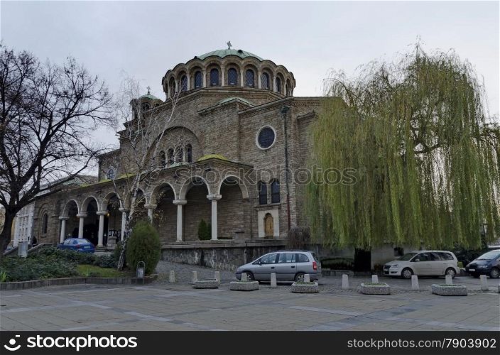 The old church St. Nedelya in Sofia, Bulgaria, Europe