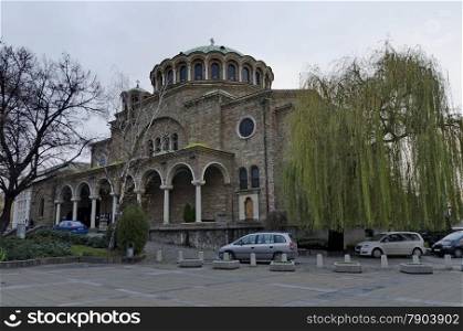 The old church St. Nedelya in Sofia, Bulgaria, Europe