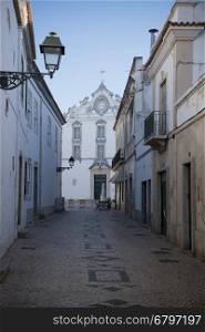 the Old Town of Olhao at the east Algarve in the south of Portugal in Europe.. EUROPE PORTUGAL ALGARVE OLHAO OLD TOWN