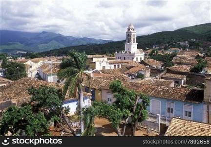 the old Town of the Village of trinidad on Cuba in the caribbean sea.. AMERICA CUBA TRINIDAD