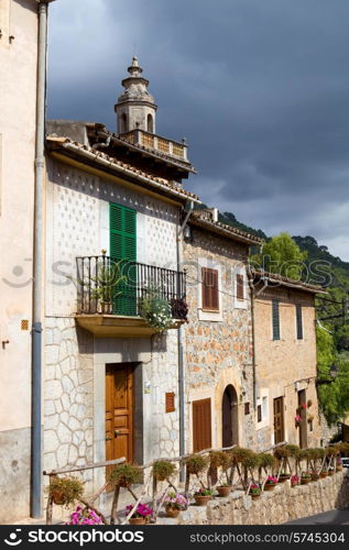 the old village of Valldemossa in Mallorca, Spain