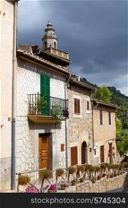 the old village of Valldemossa in Mallorca, Spain
