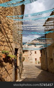 the old village of Valldemossa in Mallorca, Spain