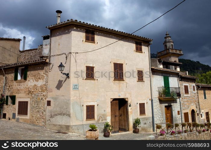 the old village of Valldemossa in Mallorca, Spain