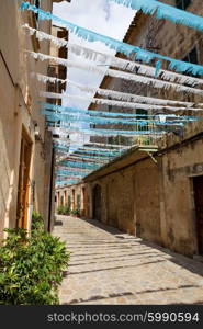 the old village of Valldemossa in Mallorca, Spain