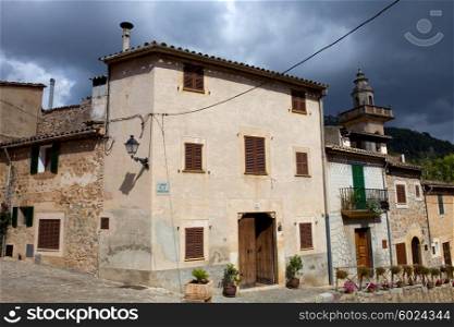 the old village of Valldemossa in Mallorca, Spain