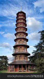 The pagoda was built in 1761. There have been several restorations, but the colours and the dragons are original.