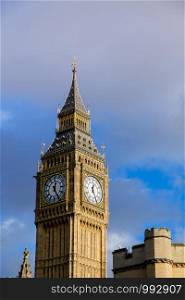The Palace of Westminster Big Ben, London, England, UK