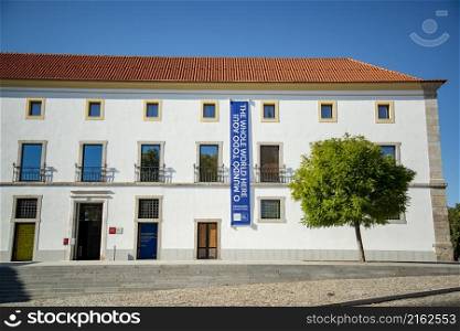 the Palacio da Inqusicao in the old Town of the city Evora in Alentejo in Portugal. Portugal, Evora, October, 2021
