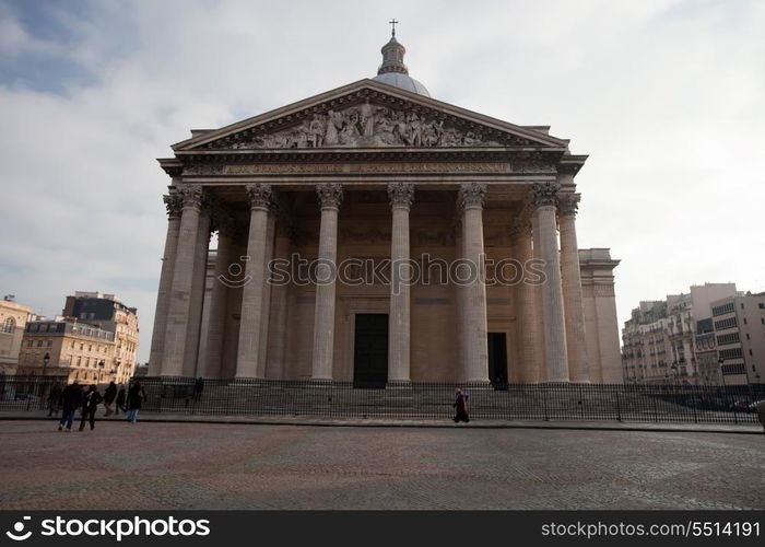 The Pantheon in the city of Paris, France