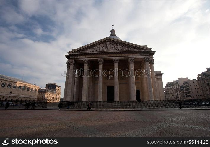 The Pantheon in the city of Paris, France
