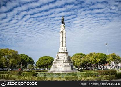 the Parca Afonso de Albuquerque in Belem near the City of Lisbon in Portugal. Portugal, Lisbon, October, 2021