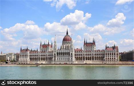 The Parliament in Budapest, Hungary