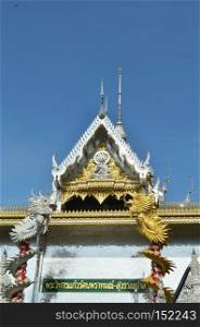 the part of Thai Temple