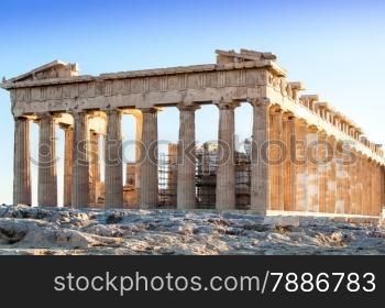 The Partenon is the most important surviving building of Classical Greece